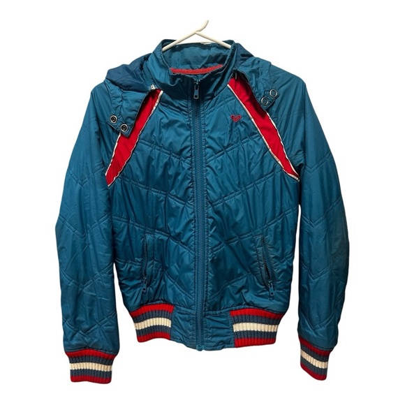 Roxy Jackets & Blazers - Roxy Vintage Woman’s Ski Jacket Blue Limited Edition Winter Ski Jacket Small